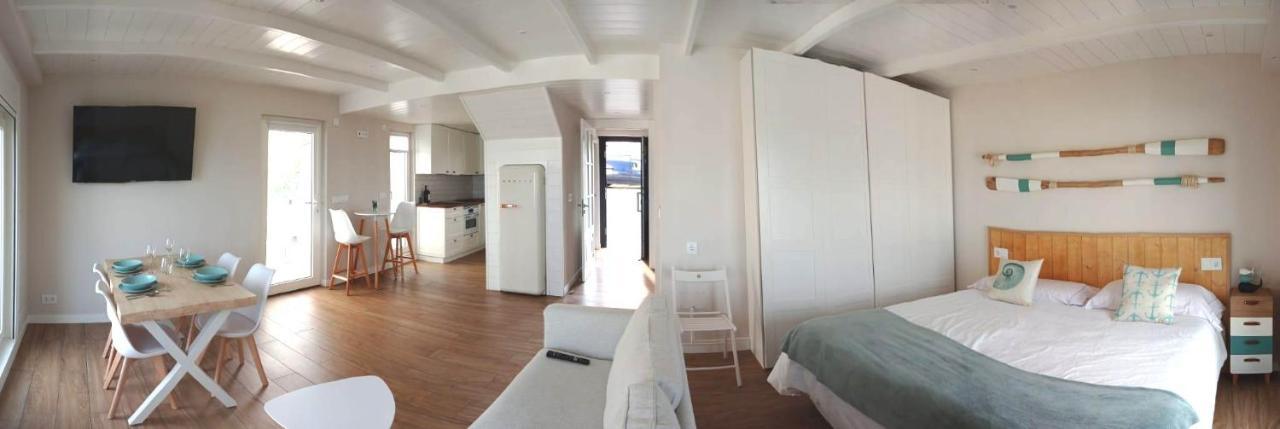 Vila Marina. Casa Marinera Con Terraza Sobre El Mar En Caion Cayón المظهر الخارجي الصورة
