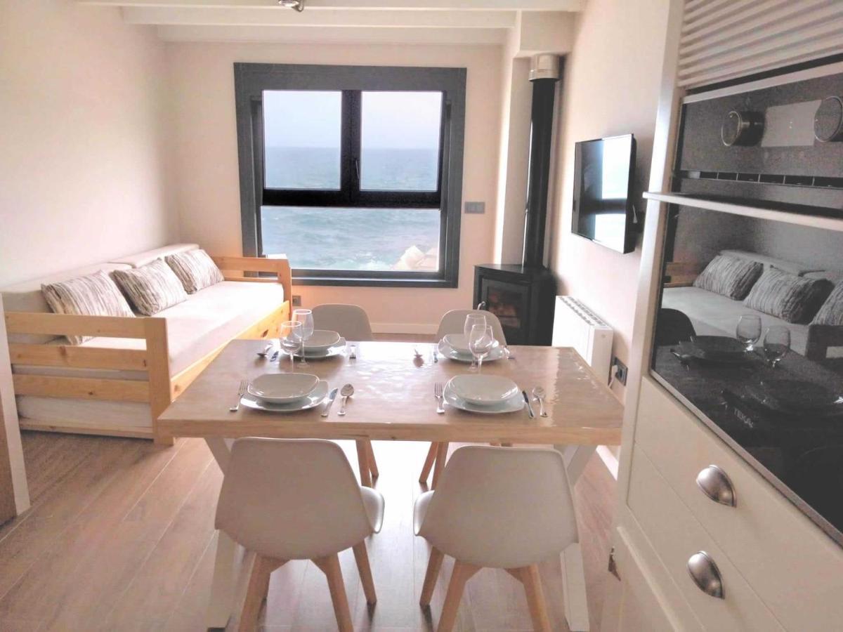 Vila Marina. Casa Marinera Con Terraza Sobre El Mar En Caion Cayón المظهر الخارجي الصورة